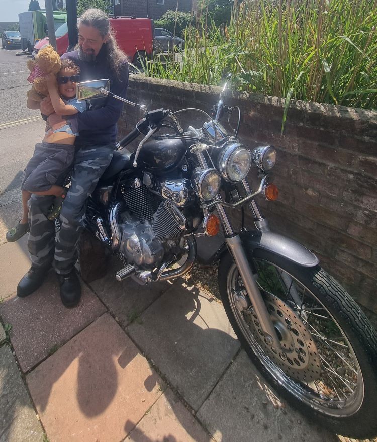 Mark Jarvis' Virago XV535