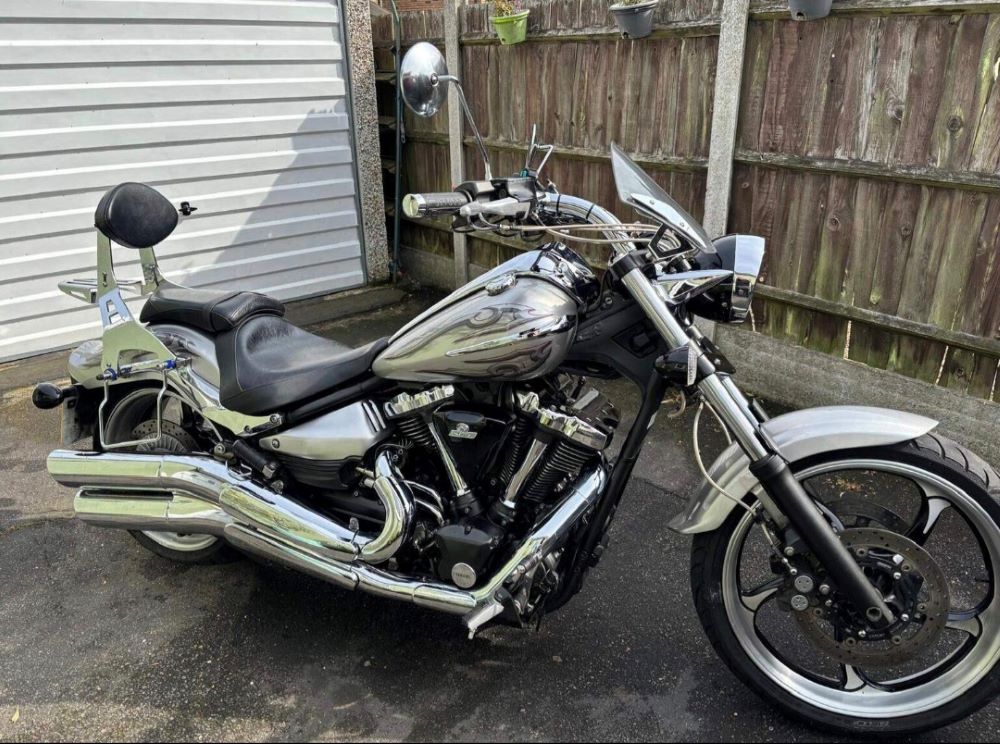 Dewi Pugh's Yamaha Raider