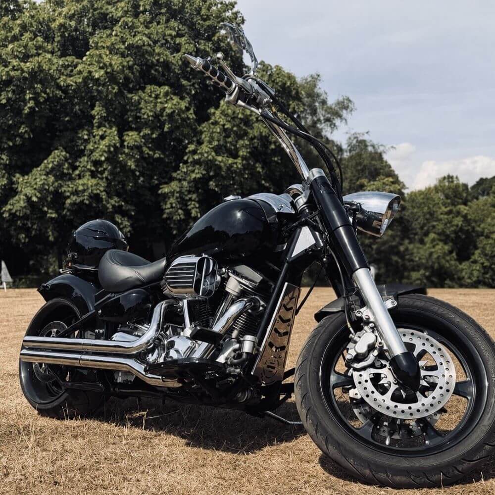 Christopher Hubble's Road Star 1600 custom